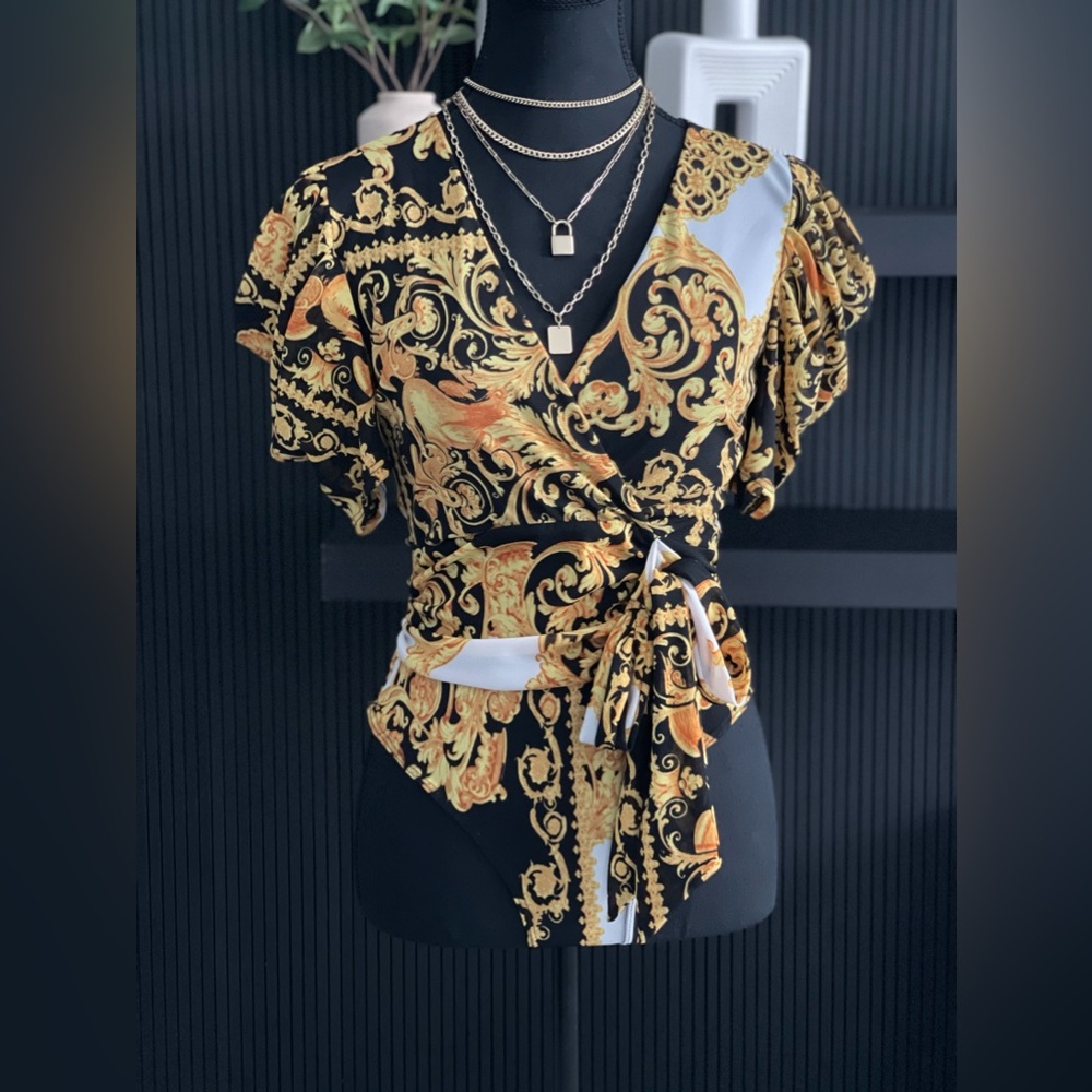 Tie Front Bodysuit